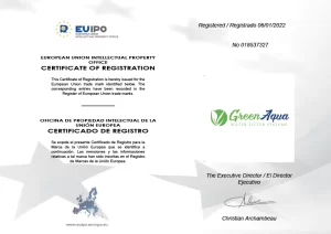 GREEN AQUA - EUTM CERTIFICATE No 018537327-1
