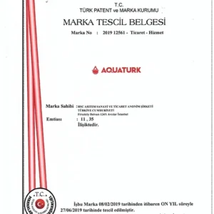 شهادات فلاتر مياه اكواترك