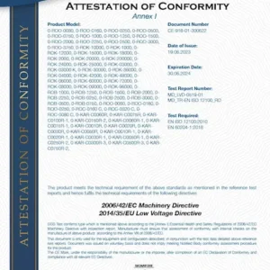 شهادات فلاتر مياه اكواترك