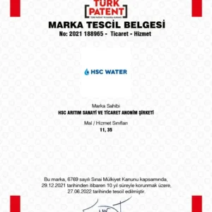 شهادات فلاتر مياه اكواترك