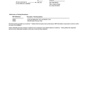 شهادات فلاتر مياه اكواترك