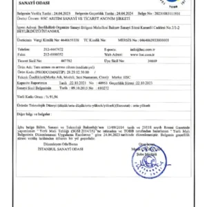 شهادات فلاتر مياه اكواترك