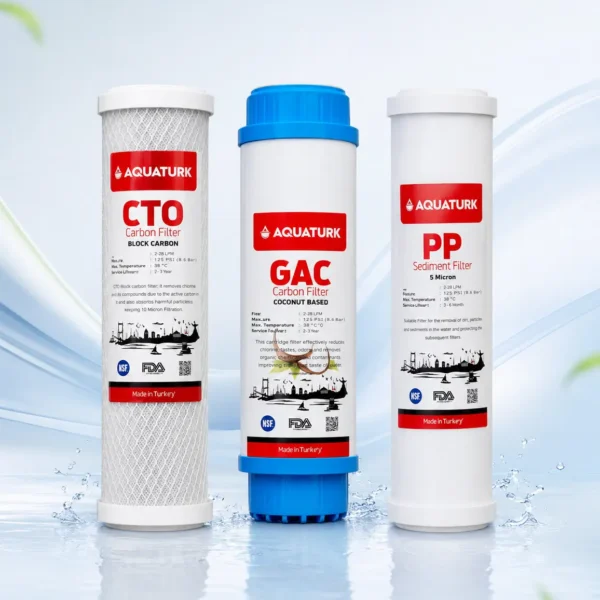 طقم 3 شمعات أكواترك كلاسيك (PP-GAC-CTO) | أصلي للأنظمة التقليدية (عرض)